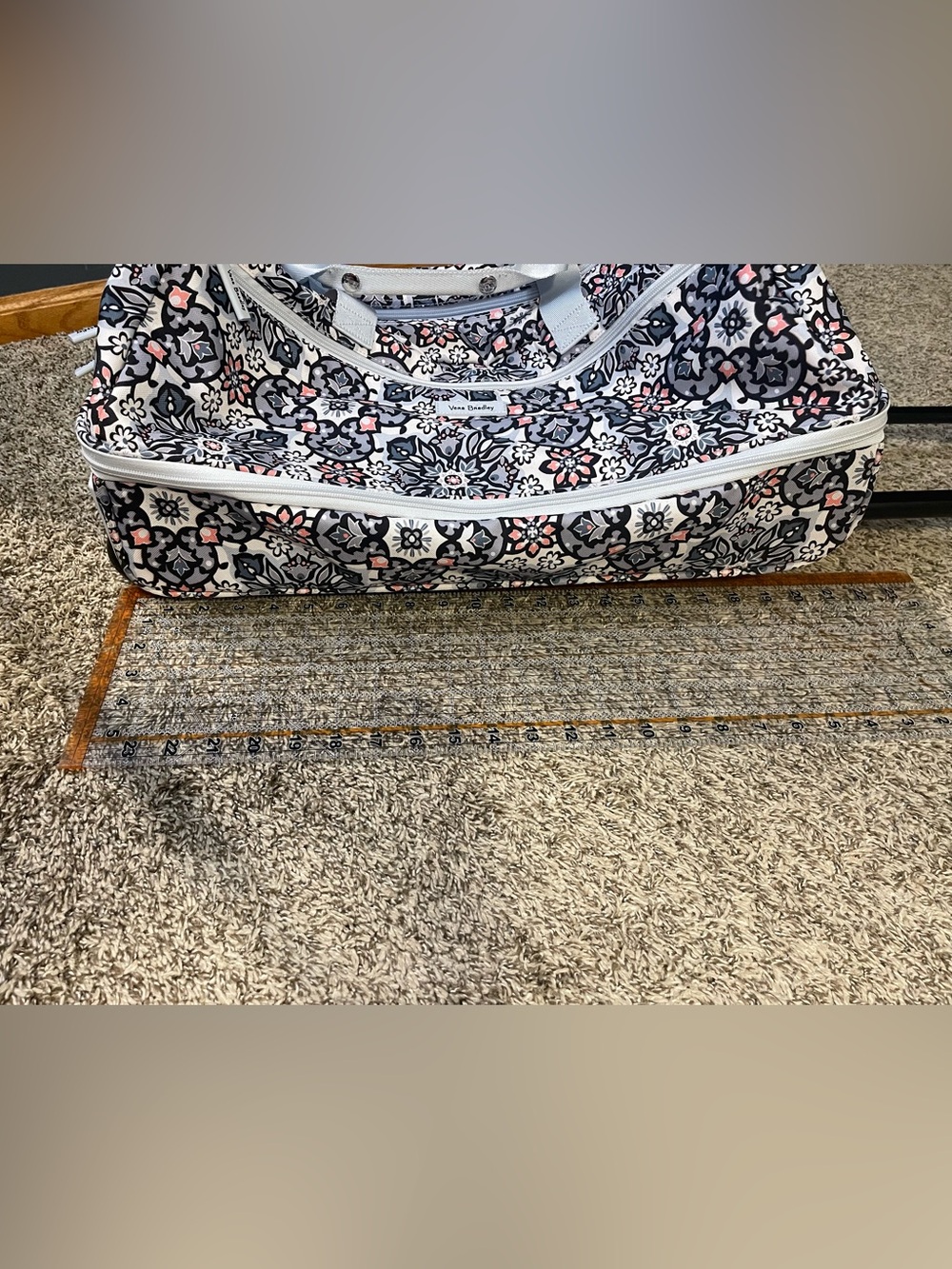 Vera Bradley Lisbon Medallion wheeled carry-on duffle - Picture 11 of 11